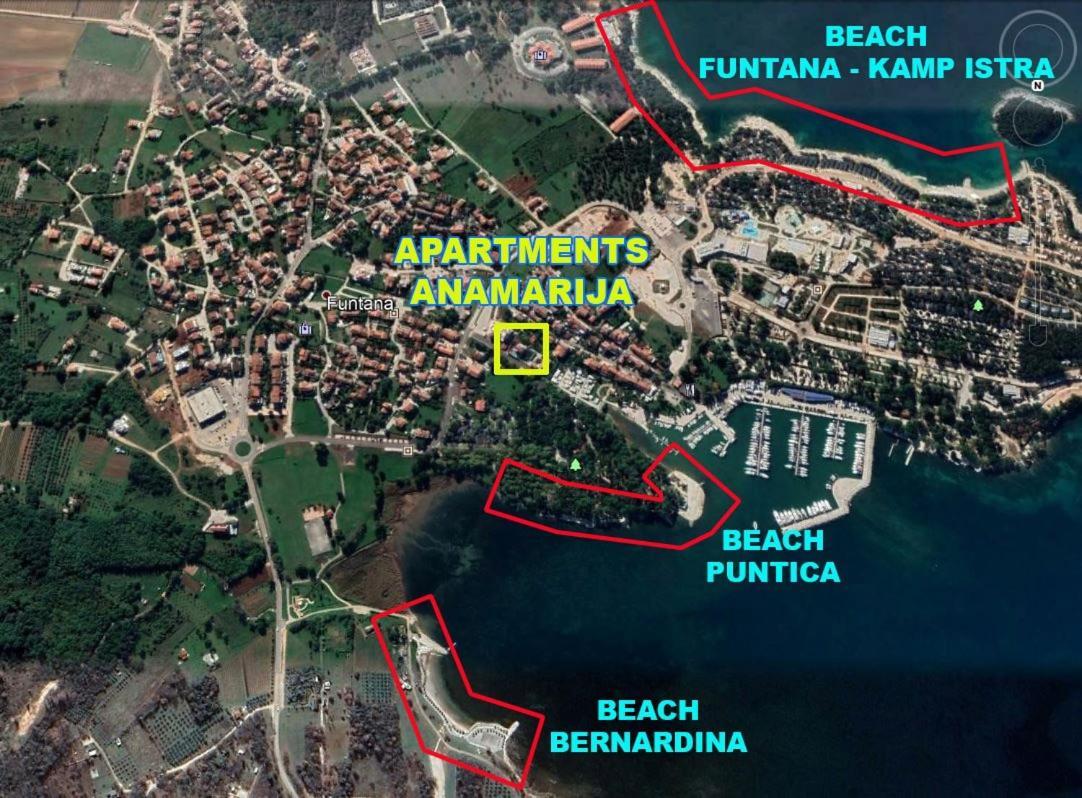 Anamarija Apartments Near The Beach And The Fantastic Adria Sea With Over 10 Small Islands Close By Funtana Luaran gambar